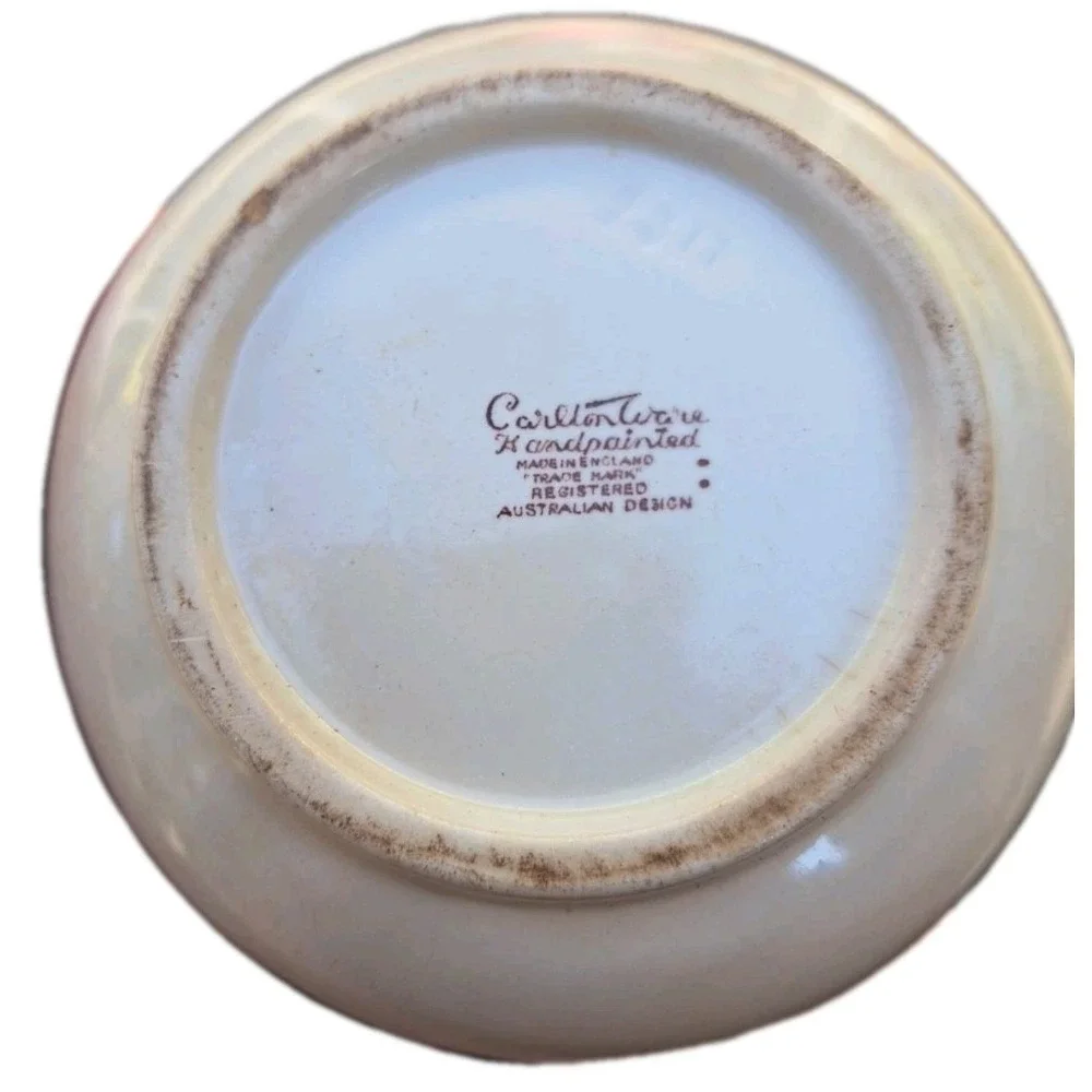 Vtg Carlton Ware Australian Design Hazelnut & Autumn‎ Leaves Pitcher 7
